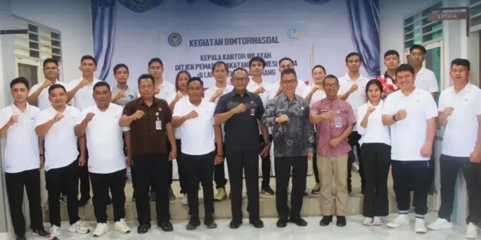 Kunjungan Kakanwil Dirjen Pemasyarakatan Sulut di Lapas Amurang