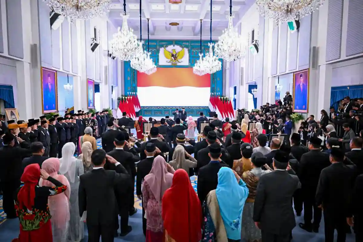 Acara penganugerahan Gelar Pahlawan Nasional 2025