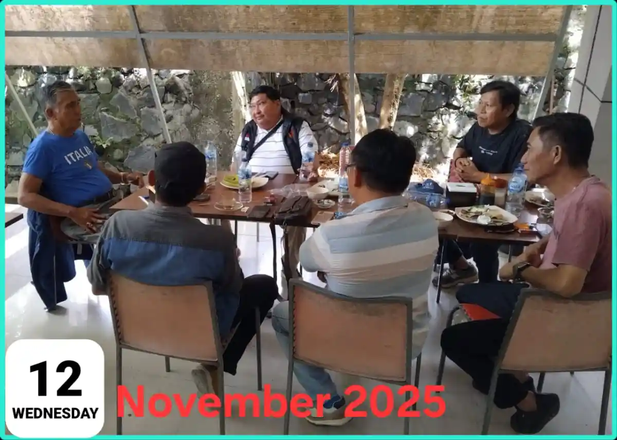 Ngopi bareng dengan Ketum YPSI Boyke Rompas