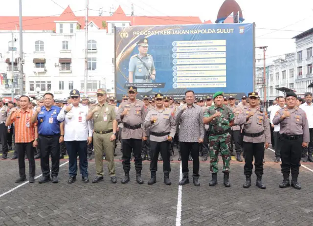 Apel Kesiapan Pengamanan Porprov XII Sulut 2025