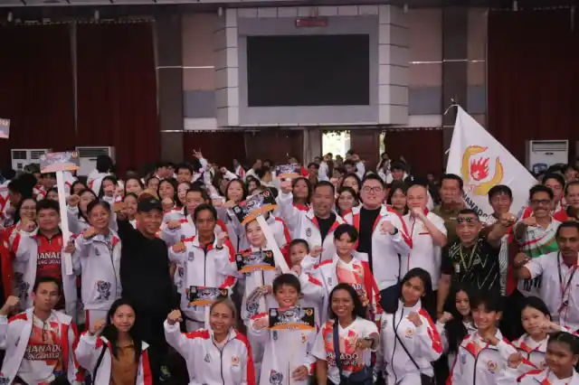 Kontingen Kota Manado Siap Bertarung di Porprov XII 2025