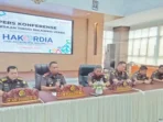 Kejati Sulut Konferensi pers