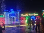 Salju buatan jelang Natal