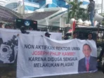 DPP PAMI saat menduduki Kemendikti Saintek