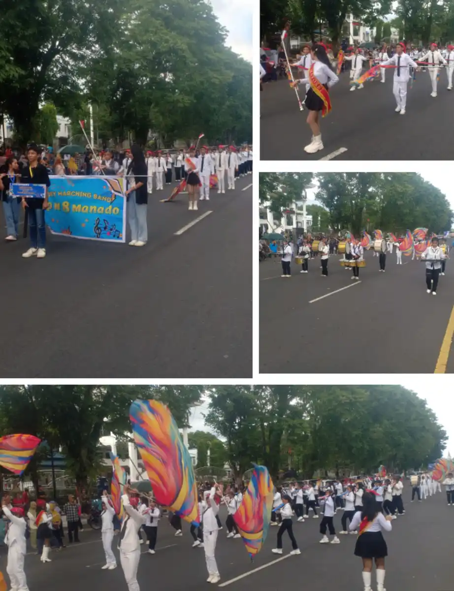Tim Victory Marching Band SMPN 8 Manado