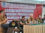 Wawali Richard Sualang Tegaskan ASN Wajib jadi benteng Pancasila