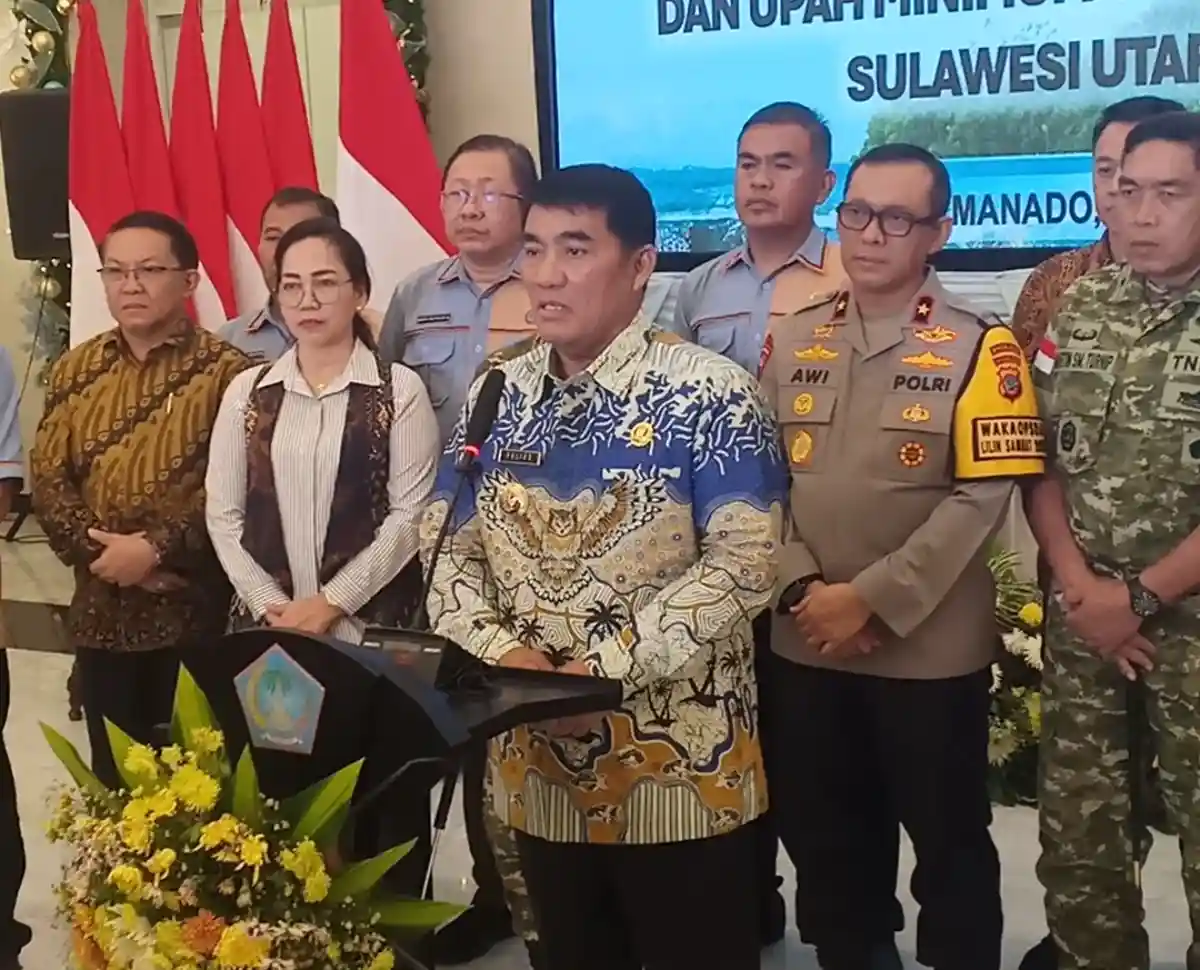 Gubernur Yulius Selvanus tetapkan UMP Sulut Tahun 2026