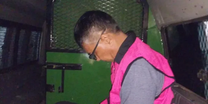 Tersangka korupsi dana pendidikan SMA Negeri I Sitaro