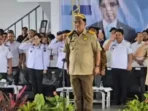Gubernur Yulius pimpin upacara peringatan Bulan K3 Nasional 2026