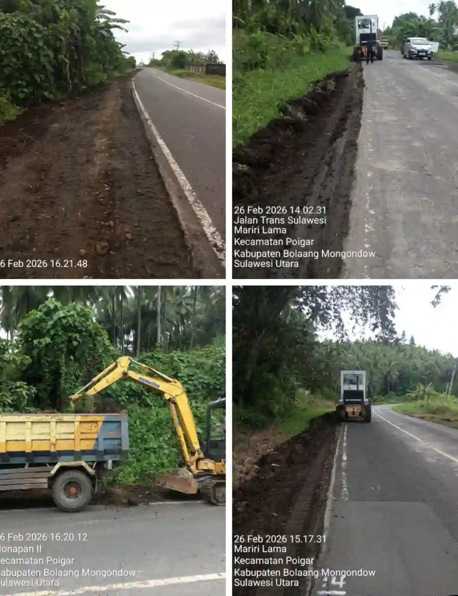 BPJN Sulut berikan kenyamanan bagi masyarakat mudik lebaran