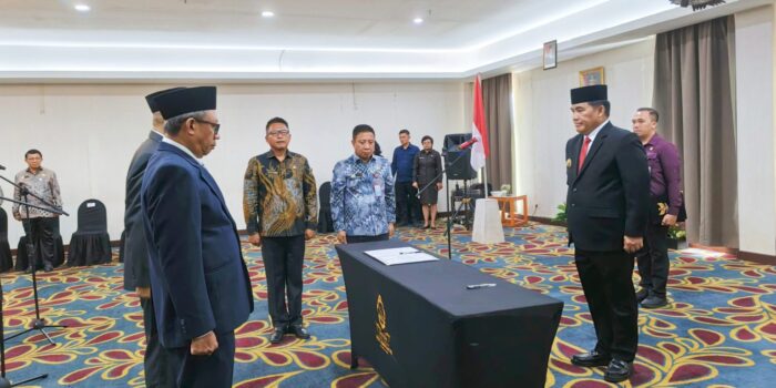 Gubernur Sulut Lantik dua pejabat definitif