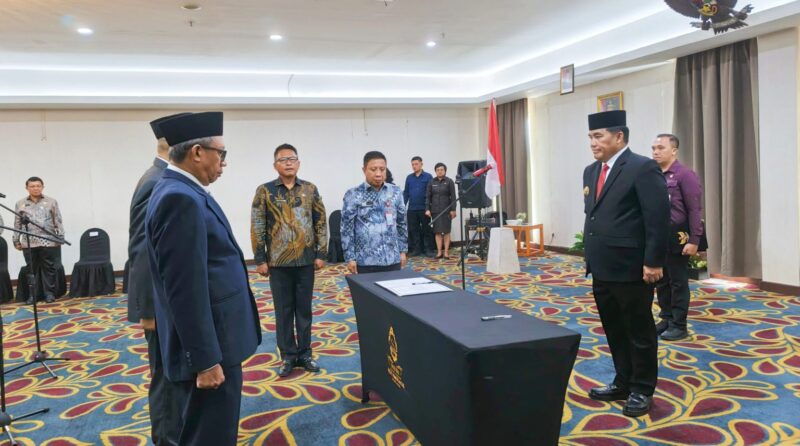 Gubernur Sulut Lantik dua pejabat definitif