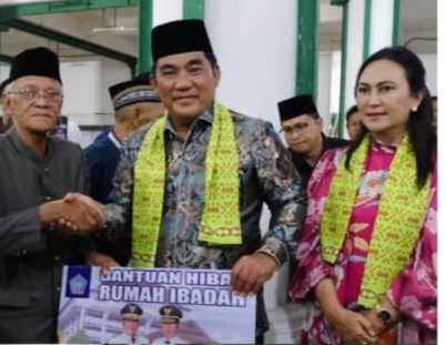 Gubernur Yulius hadiri safari ramadhan pemprov di Kotamobagu