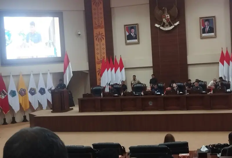 Rapat Paripurna LKPJ 2025 Gubernur Sulut