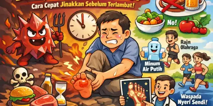 Tips turunkan nyeri asam urat