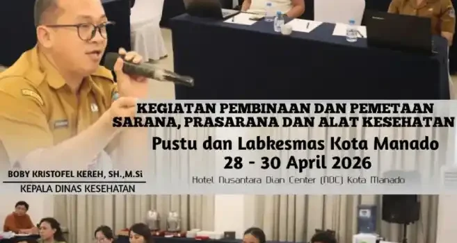 Dinkes Manado Pemetaan Pustu dan Labkesmas