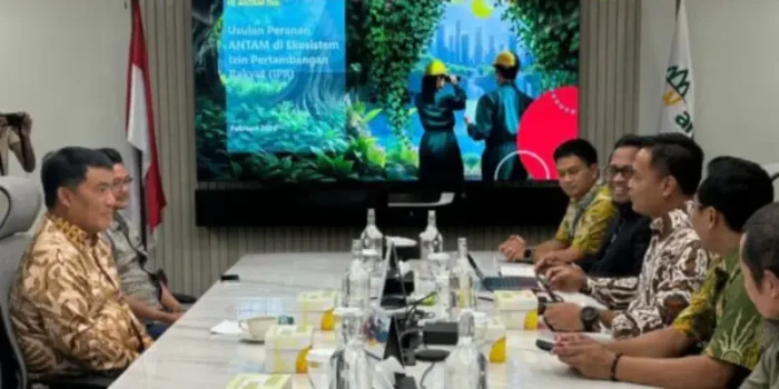 Gubernur Yulius Selvanus Gandeng PT Antaam Untuk Sejaterahkan Penambang Rakyat