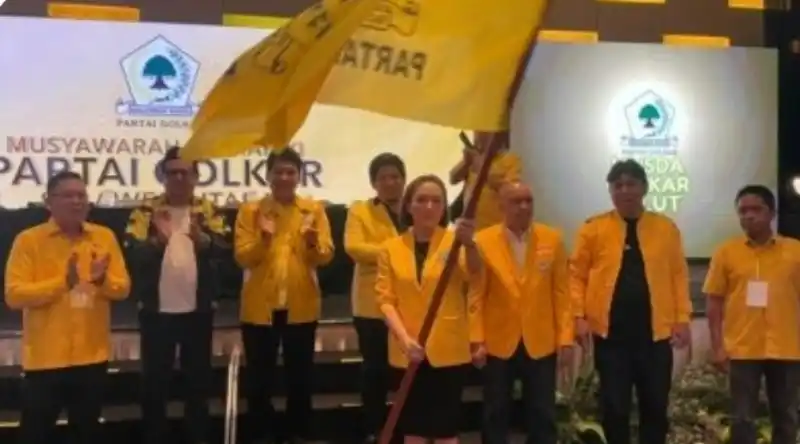 MEP terpilih Ketua Golkar Sulut di Musda 2026