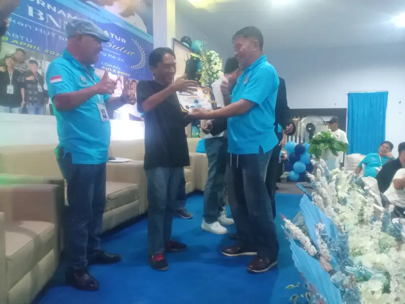 Turnament Catur BNNP Sulut 2026 Sukses Digelar