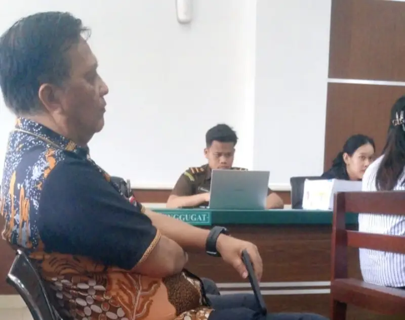 Sidang korupsi tanggul malalayang I barat