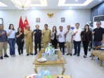Audiens PWI Sulut dengan Gubernur Yulius Selvanus