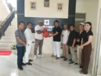 Penyaluran Hewan Kurban di Kantor PWI Sulut