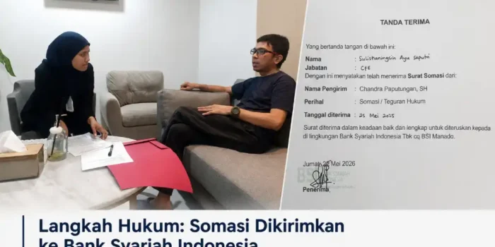 Somasi Ahli Waris ke BSI
