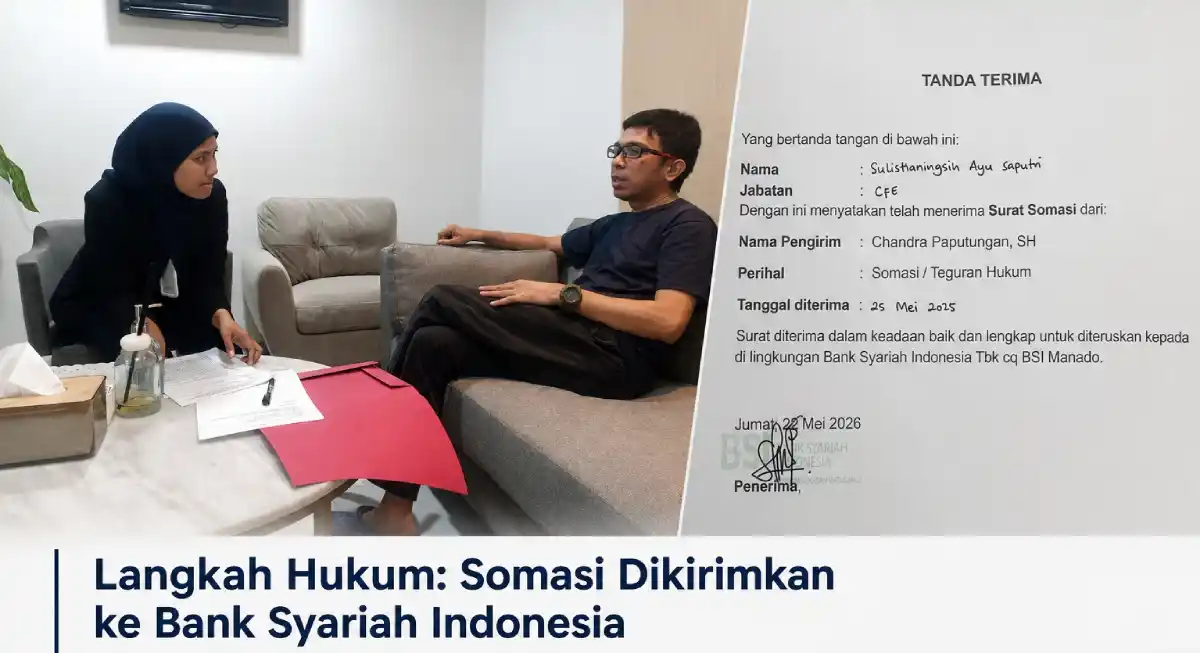 Somasi Ahli Waris ke BSI