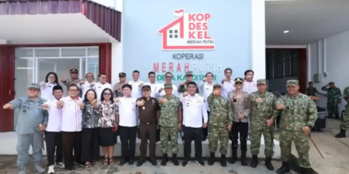 Presiden Prabowo resmikan Koperasi Merah putih