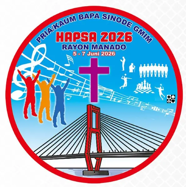 Logo Hapsa P/KB GMIM 2026 Resmi Diluncurkan
