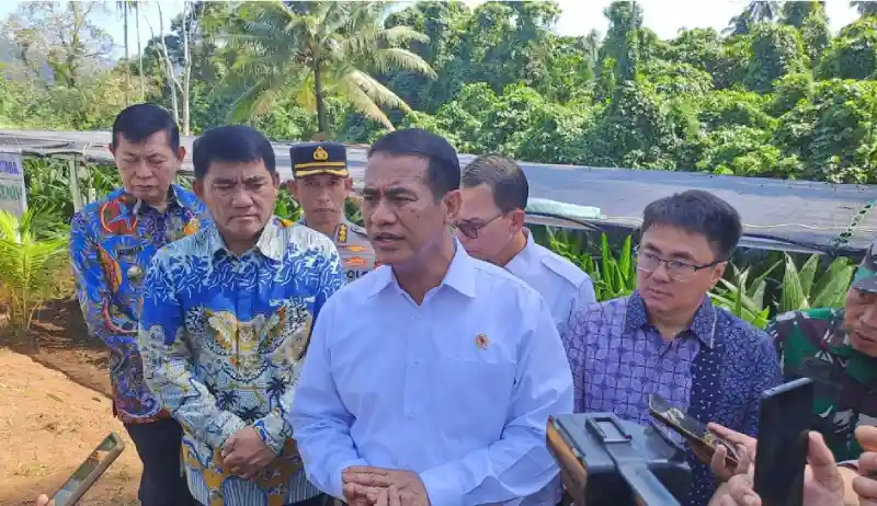 Sidak Mentan di Manado