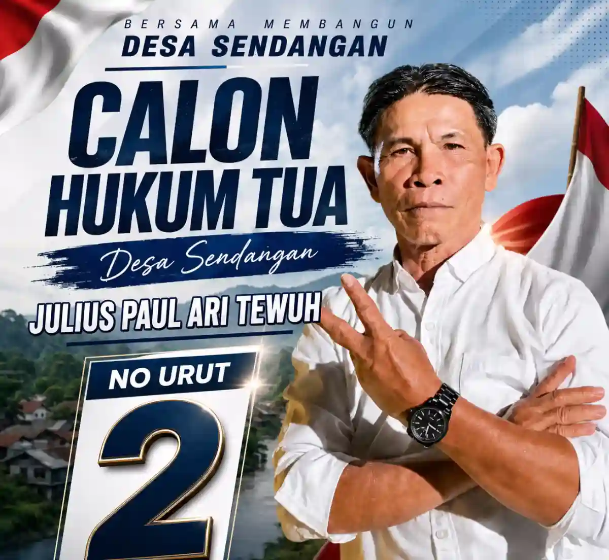 Pilhut Desa Sendangan Tompaso Minahasa