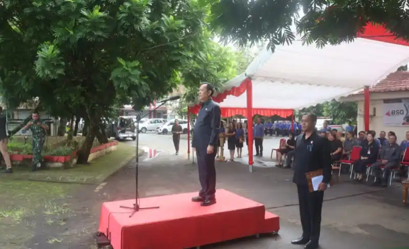 Upacara Hari Lahir Pancasila Tomohon