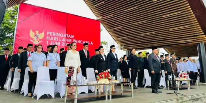 Upacara Hari Lahir Pancasila di Minahasa
