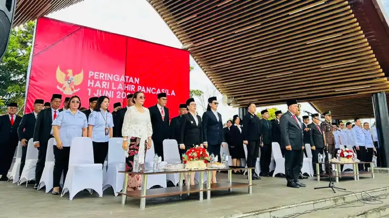 Upacara Hari Lahir Pancasila di Minahasa
