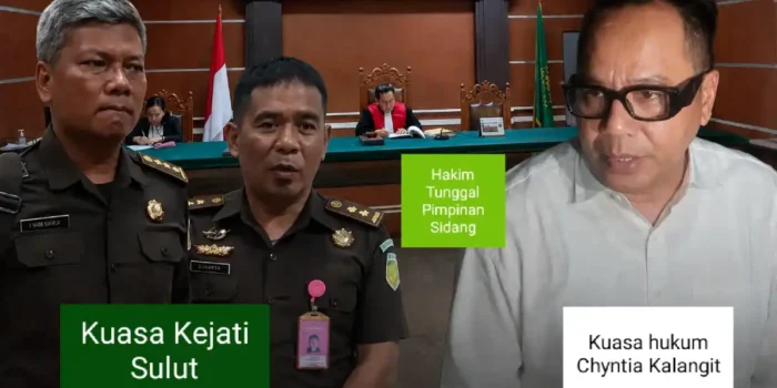 Sidang Praperadilan di PN Manado