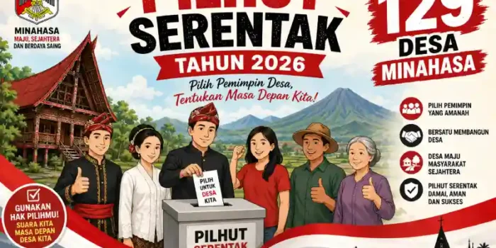 Pilhut Minahasa Serentak 2026