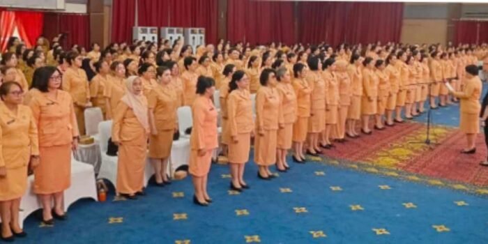 Pelantikan Pengurus DWP Kota Manado