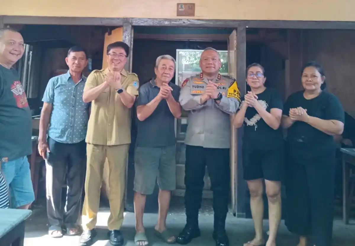 Kapolda Sulut Safari Kamtibmas di Tikala