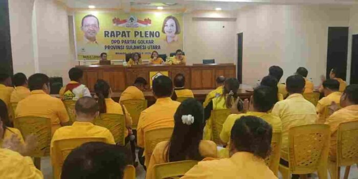 Rapat Pleno Konsolidasi Golkar sulut