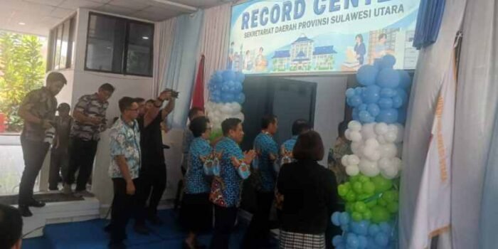 Peresmian Record Center Pemprov Sulut