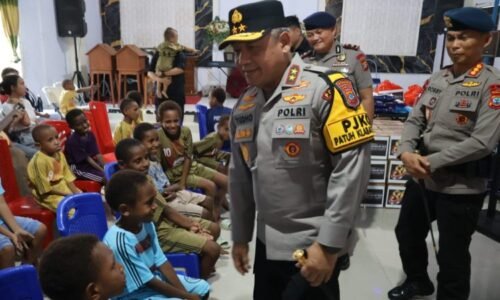 Anjangsana Kapolda Sulut di Panti Asuhan