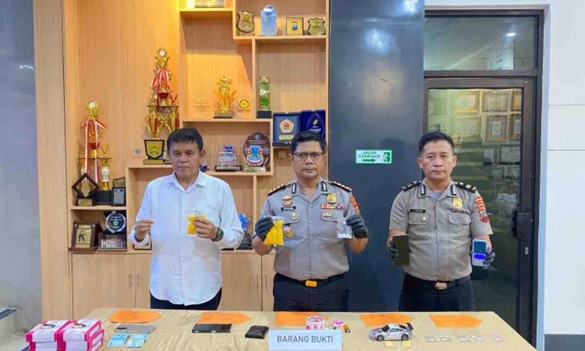 Polresta Manado Sabu dan obat terlarang